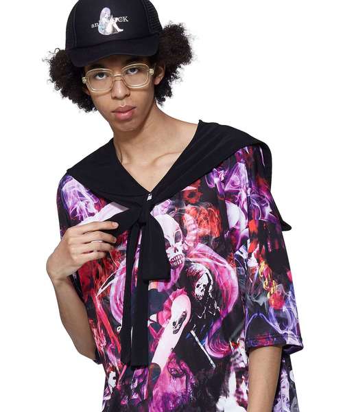 ankoROCK(アンコロック)の「ハデスセーラーTシャツ エクスクルーシブ -メガビッグ-(Tシャツ/カットソー・メンズ・A・ONE SIZE)」の11枚目の写真