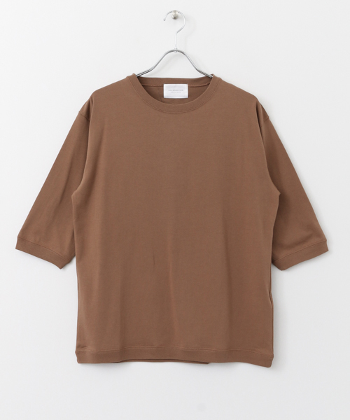 URBAN RESEARCH DOORS MENS（アーバンリサーチ ドアーズ メンズ）の「DOORS SupimaCotton Loose 6/STee（Tシャツ/カットソー・メンズ・モカ/ネイビー/ホワイト/グレー・38/40）」の16枚目の写真