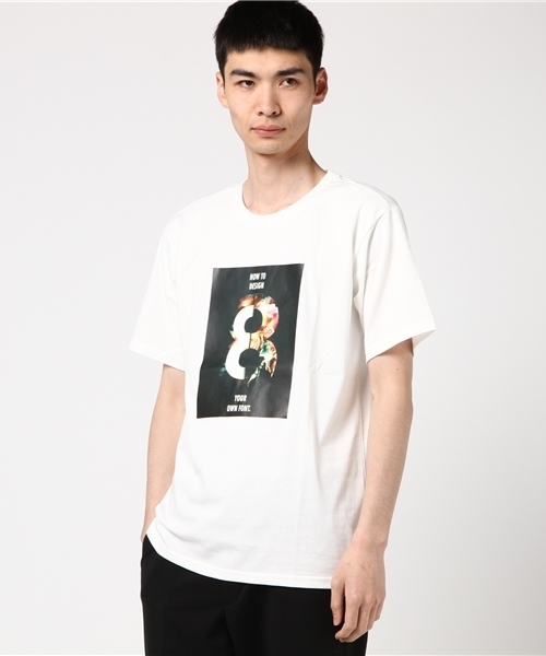 Luv maison（ラブメゾン）の「Luv･フォト＆ナンバリング･Ｔシャツ（Tシャツ/カットソー・メンズ・ホワイト×ブラック/ホワイト×レッド・L/M）」の8枚目の写真