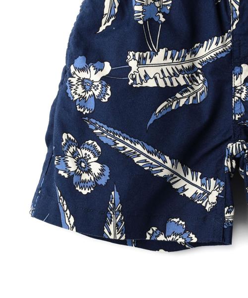 coen（コーエン）の「【coen キッズ】【NOMA textile design別注】アロハショーツ(110/130/150cm)（その他パンツ・キッズ・ベージュ/ネイビー・110/130/150）」の6枚目の写真
