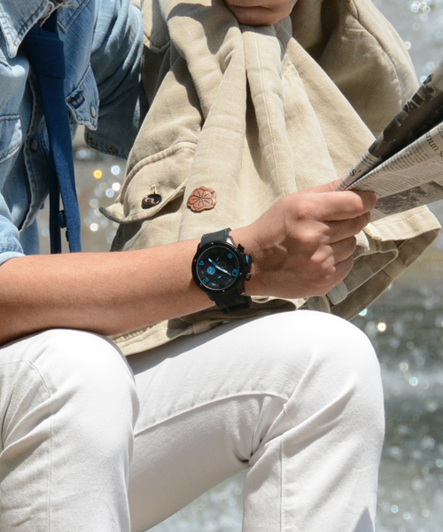 Franc Temps（フランテンプス）の「〈FrancTemps/フランテンプス〉GAVARNIE/ガヴァルニ（アナログ腕時計・メンズ・ブルー/レッド/ホワイト/オレンジ/ホワイト×ホワイト/ネイビー/グレー・ONE SIZE）」の22枚目の写真