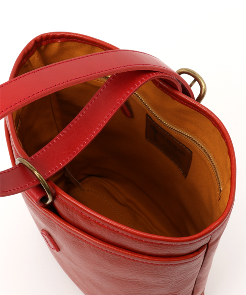 CLEDRAN（クレドラン）の「【CLEDRAN】ストラップショルダー　CL2647 STRAP SHOULDDR（ショルダーバッグ・レディース・レッド/ブラック・FREE）」の6枚目の写真
