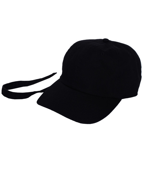 ８(eight)（エイト）の「無地 ベースボール キャップ（キャップ・メンズ・ホワイト/ブラック・FREE）」の2枚目の写真