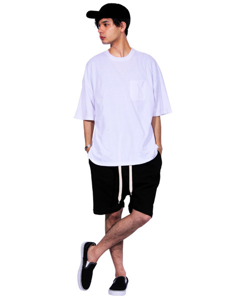 ８(eight)（エイト）の「無地 ベースボール キャップ（キャップ・メンズ・ホワイト/ブラック・FREE）」の4枚目の写真