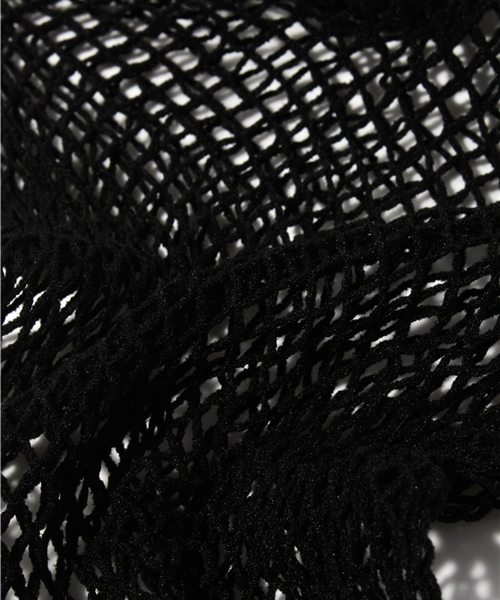 WOND（ウォンド）の「ラッセルフィッシュネット柄タイツ（タイツ/ストッキング・レディース・ブラック・FREE）」の3枚目の写真