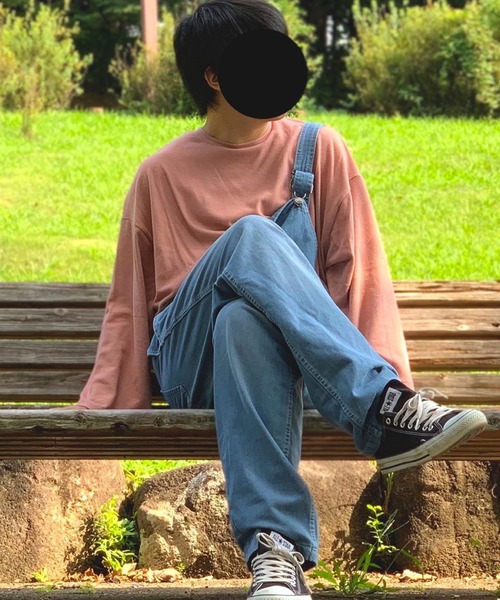 8(eight)(エイト)の「デニム オーバーオール ジーンズ つなぎ サルエルタイプ(サロペット/オーバーオール・メンズ・ブルー/インディゴブルー・FREE)」の7枚目の写真