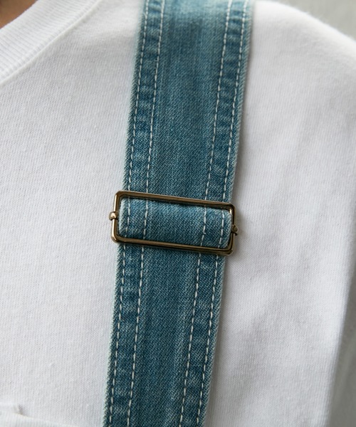 8(eight)(エイト)の「デニム オーバーオール ジーンズ つなぎ サルエルタイプ(サロペット/オーバーオール・メンズ・ブルー/インディゴブルー・FREE)」の16枚目の写真