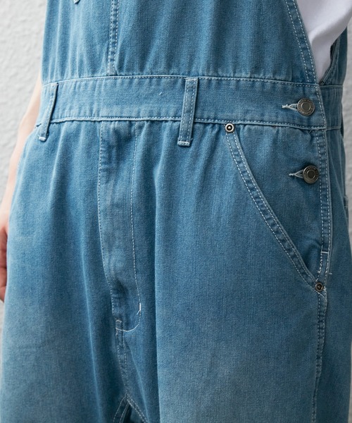 8(eight)(エイト)の「デニム オーバーオール ジーンズ つなぎ サルエルタイプ(サロペット/オーバーオール・メンズ・ブルー/インディゴブルー・FREE)」の13枚目の写真