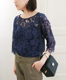 SLOBE IENA | カラーレースブラウス◆(シャツ/ブラウス)
