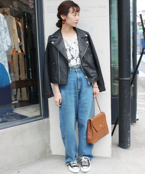 SLOBE IENA（スローブイエナ）の「カラーレースブラウス◆（シャツ/ブラウス・レディース・ホワイト/ネイビー/ボルドー・FREE）」の21枚目の写真