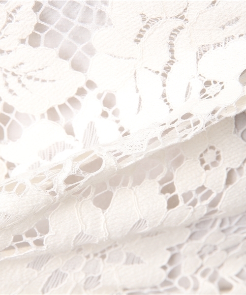 SLOBE IENA（スローブイエナ）の「カラーレースブラウス◆（シャツ/ブラウス・レディース・ホワイト/ネイビー/ボルドー・FREE）」の10枚目の写真