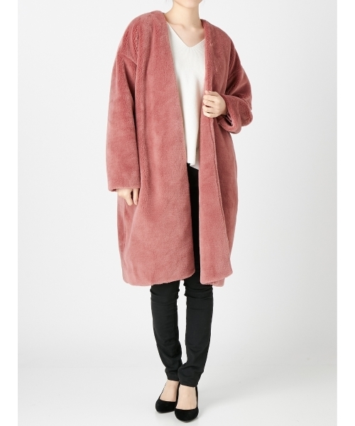 LAGUNAMOON（ラグナムーン）の「コクーンボアコート（その他アウター  