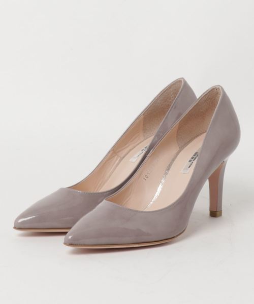 SEVEN TWELVE THIRTY（セヴントゥエルヴサーティー）の「[Lovely Walk]ポインテッドパンプス（パンプス・レディース・ブラック/グレー/シルバー/ボルドー/ブラック系その他/ライトグレー/グレイッシュベージュ/ダークブラウン・22.5cm/22cm/23.5cm/23cm/24.5cm/24cm/25cm/21.5cm）」の4枚目の写真