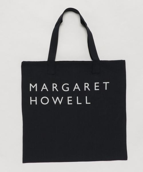 マーガレットハウエル　リネントートバッグ MARGARET HOWELL（マーガレットハウエル）の「LINEN LOGO BAG