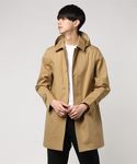 ORCIVAL オーシバルボンディングコート　スプリングコートフード取り外し可能 この春注目！ORCIVAL（オーシバル）のスプリングコートでつくる