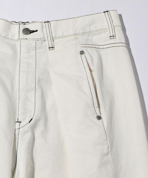 Jieda(ジエダ)の「<JieDa> TUCK DYE DENIM PANTS/ワイドデニム(デニムパンツ・メンズ・ホワイト・2/1)」の5枚目の写真