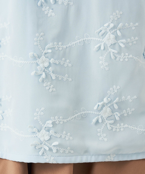 OLIVE des OLIVE（オリーブデオリーブ）の「3Dブラウス（シャツ/ブラウス・レディース・ブラック/オフホワイト/サックスブルー・FREE）」の10枚目の写真