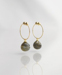petitcro（プティクロ）の「天然石 プチマル ノンホールピアス（イヤリング）」