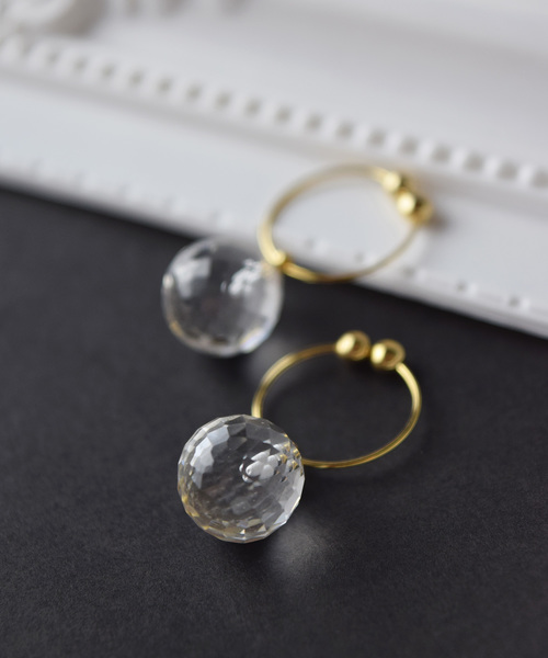 petitcro（プティクロ）の「天然石 プチマル ノンホールピアス（イヤリング・レディース・ライトブルー/ブラック/パープル/オリーブ/オレンジ/クリア/クリアグリーン/クリアイエロー/ベビーピンク/ロイヤルブルー/オレンジ系その他/ブラウン/ネイビー/レッド/ホワイト/ブラック系その他/ホワイト系その他/ダークパープル/グリーン/ブルー系その他/コーラルピンク/オレンジ系その他2・ONE SIZE）」の22枚目の写真