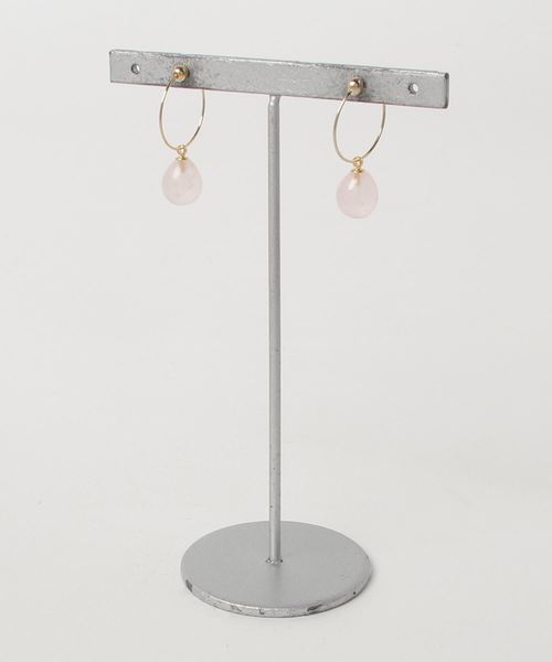 天然石 プチマル ノンホールピアス（イヤリング）｜petitcro（プティクロ）