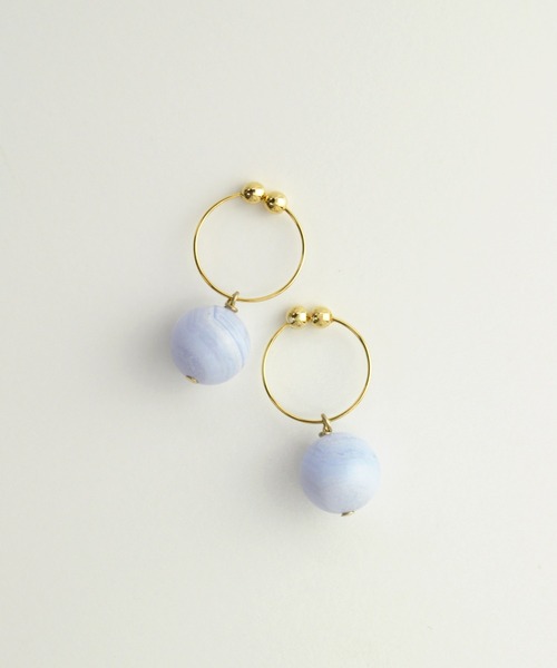 天然石 プチマル ノンホールピアス（イヤリング）｜petitcro（プティクロ）