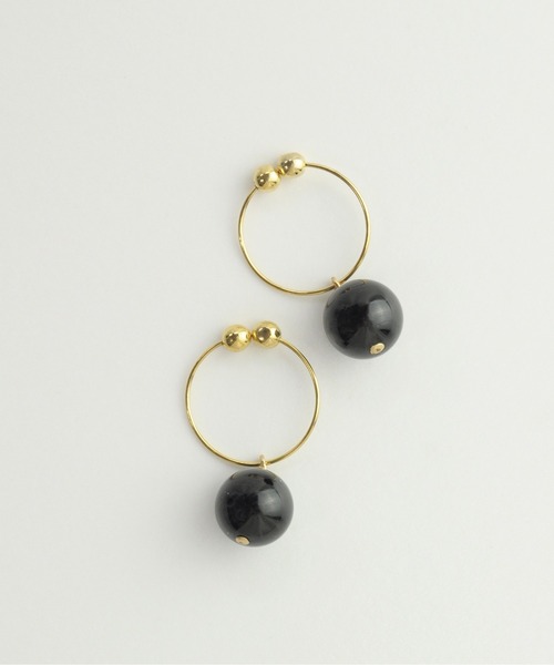 天然石 プチマル ノンホールピアス（イヤリング）｜petitcro（プティクロ）