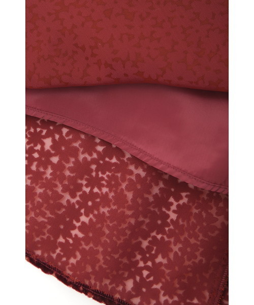 JILL STUART（ジルスチュアート）の「◆【ピンクWEB限定】ノエリアオパールベルベットワンピース（ワンピース・レディース・ネイビー/ピンク/ボルドー・2/0）」の15枚目の写真