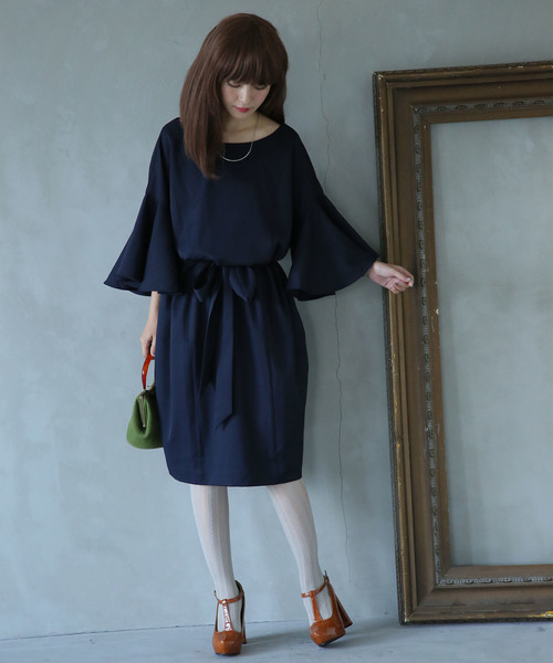 フレアスリーブオケージョンワンピース ワンピース Somari Imagination ソマリ イマジネーション のファッション通販 Zozotown