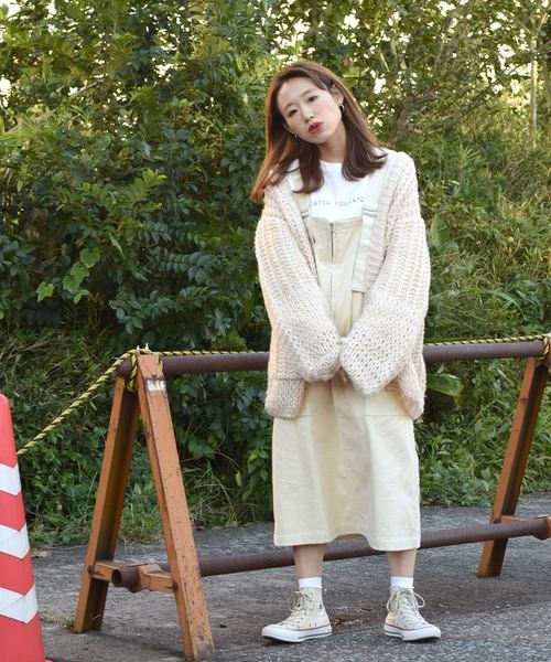 w closet（ダブルクローゼット）の「コーデュロイエプロンジャンスカ_