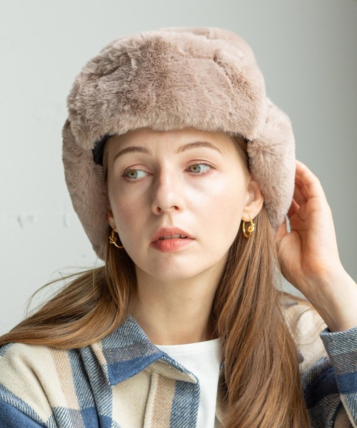 フェイクファーハット / フライトキャップ / パイロット（キャップ