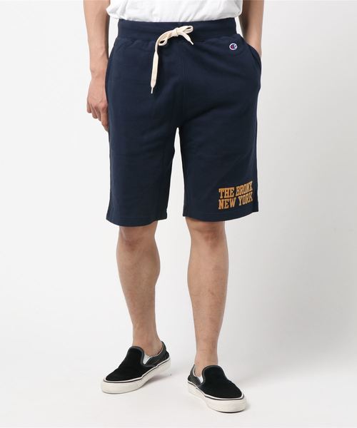 Champion(チャンピオン)の「【CHAMPION/チャンピオン】カレッジプリントショーツ(その他パンツ・メンズ・ホワイト/ブラック/ネイビー/グレー・MEDIUM/LARGE/X-LARGE)」の4枚目の写真