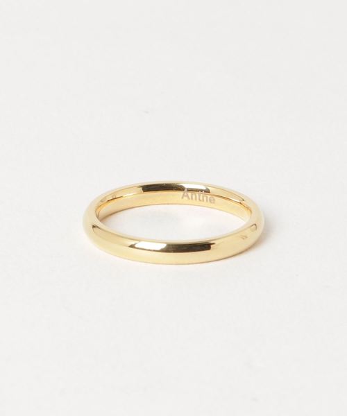 Anthe（アンテ）の「Anthe /stainless series simple2mm ring（リング・メンズ・ブラック/シルバー/ゴールド・#13/#11/#15）」の4枚目の写真
