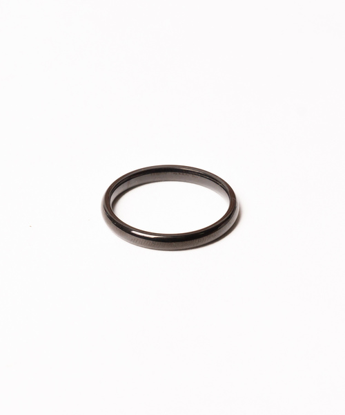 Anthe（アンテ）の「Anthe /stainless series simple2mm ring（リング・メンズ・ブラック/シルバー/ゴールド・#13/#11/#15）」の2枚目の写真