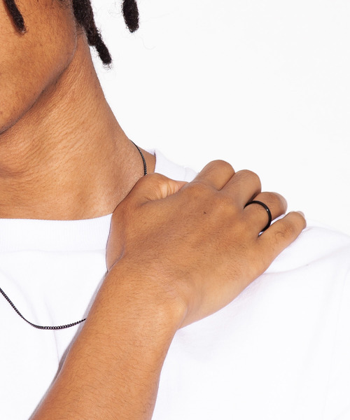 Anthe（アンテ）の「Anthe /stainless series simple2mm ring（リング・メンズ・ブラック/シルバー/ゴールド・#13/#11/#15）」の11枚目の写真