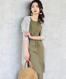 ブランド古着 Bou Jeloud ブージュルードのワンピース グリーン カーキ 緑色系 ナイロン 古着通販 Zozoused