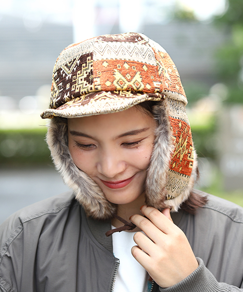 チチカカ（チチカカ）の「ゴブランフライトキャップ（キャップ・レディース・オレンジ/ブルー・FREE）」の22枚目の写真