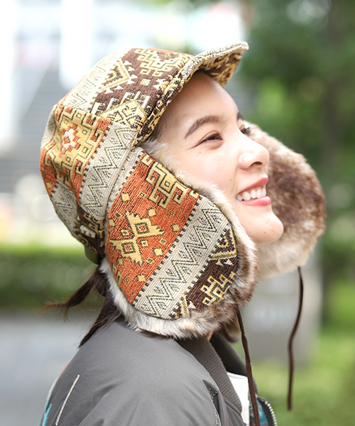 チチカカ（チチカカ）の「ゴブランフライトキャップ（キャップ・レディース・オレンジ/ブルー・FREE）」の21枚目の写真