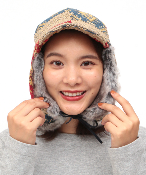 チチカカ（チチカカ）の「ゴブランフライトキャップ（キャップ・レディース・オレンジ/ブルー・FREE）」の15枚目の写真