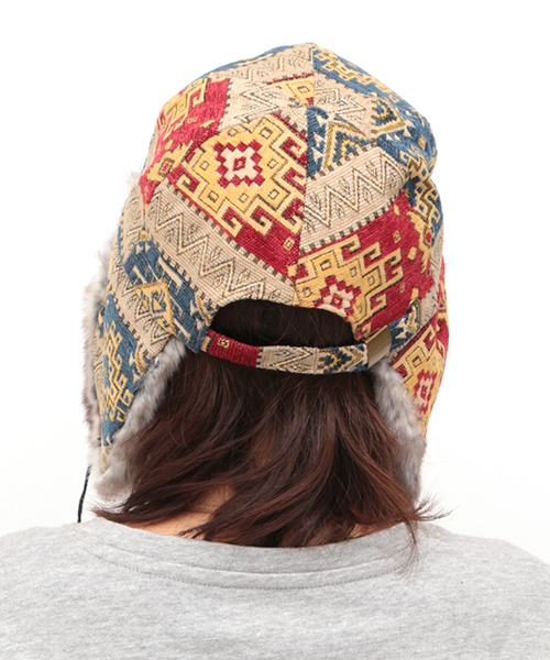 チチカカ（チチカカ）の「ゴブランフライトキャップ（キャップ・レディース・オレンジ/ブルー・FREE）」の13枚目の写真