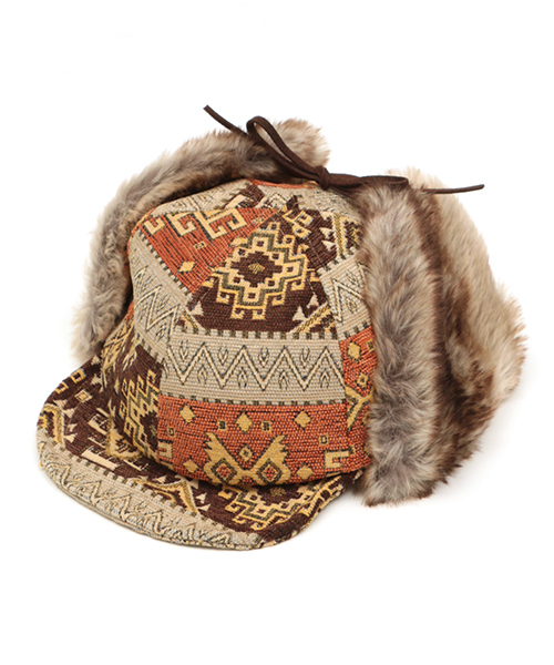 チチカカ（チチカカ）の「ゴブランフライトキャップ（キャップ・レディース・オレンジ/ブルー・FREE）」の9枚目の写真