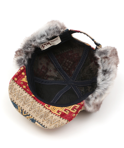 チチカカ（チチカカ）の「ゴブランフライトキャップ（キャップ・レディース・オレンジ/ブルー・FREE）」の7枚目の写真