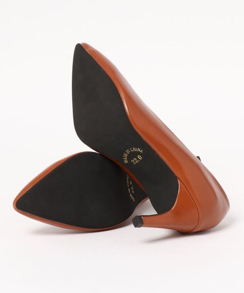 SESTO(セスト)の「甲深ポインテッドトゥ7cmストレートヒールパンプス(パンプス・レディース・レオパード/パイソン/チェック/キャメル/ブラック系その他/ボルドー/アイボリー/グレー/ダークブラウン/ブラック・23.5cm/24.0cm/24.5cm/25.5cm/22.5cm/23.0cm/22.0cm)」の21枚目の写真