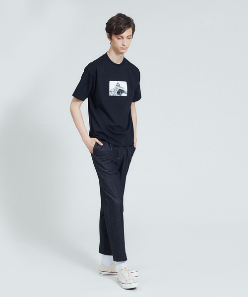 ABAHOUSE(アバハウス)の「【another sky】フォト半袖Tシャツ(Tシャツ/カットソー・メンズ・ホワイト/ブラック/ホワイト系その他/ブラック系その他・44/46/48)」の22枚目の写真