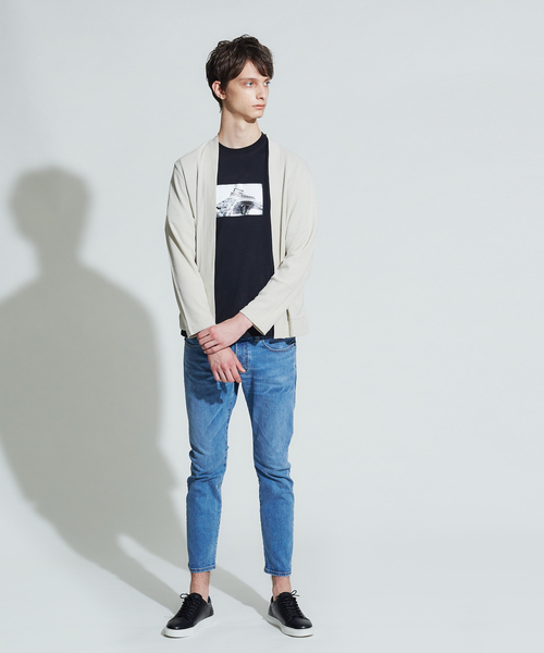 ABAHOUSE(アバハウス)の「【another sky】フォト半袖Tシャツ(Tシャツ/カットソー・メンズ・ホワイト/ブラック/ホワイト系その他/ブラック系その他・44/46/48)」の15枚目の写真