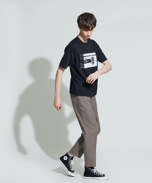 ABAHOUSE(アバハウス)の「【another sky】フォト半袖Tシャツ(Tシャツ/カットソー・メンズ・ホワイト/ブラック/ホワイト系その他/ブラック系その他・44/46/48)」の13枚目の写真