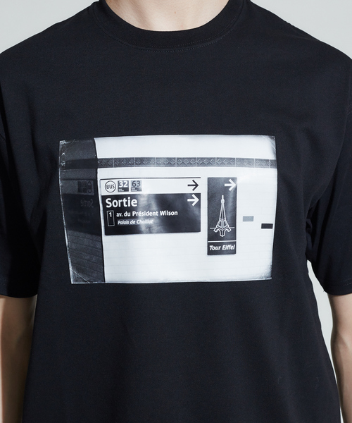 ABAHOUSE(アバハウス)の「【another sky】フォト半袖Tシャツ(Tシャツ/カットソー・メンズ・ホワイト/ブラック/ホワイト系その他/ブラック系その他・44/46/48)」の12枚目の写真