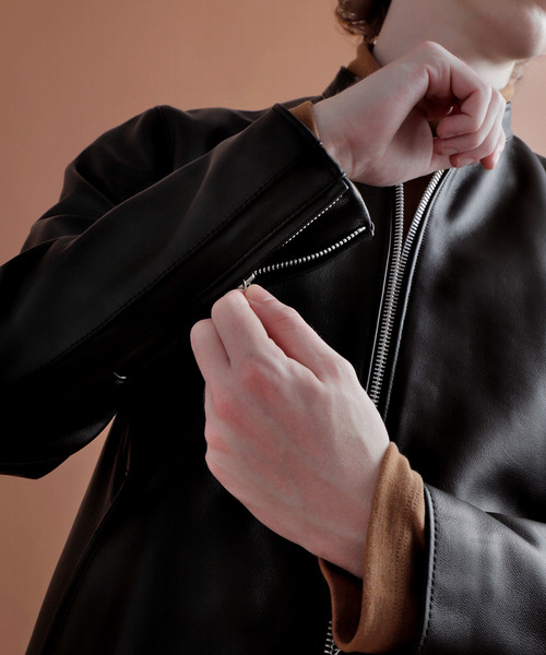 EMMA CLOTHES(エマクローズ)の「シープレザー シングル EMMA CLOTHES(エマクローズ)の「シープレザー シングル