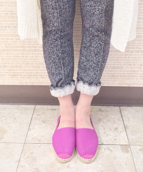 Kastane（カスタネ）の「【La Maison De L'espadrille】エスパドリーユ（その他シューズ・レディース・レッド系その他/その他19/ホワイト/ミント/イエロー/パープル/ネイビー/グレー・38/36/37）」の12枚目の写真