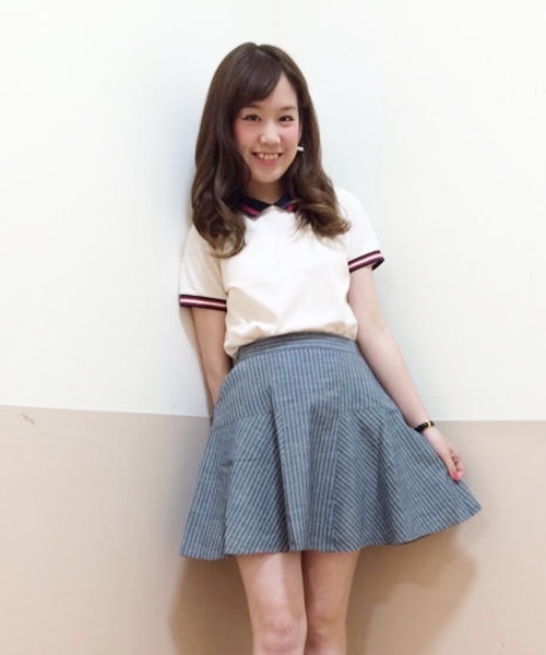 Chico(チコ)の「カノコポロシャツ(Tシャツ/カットソー・レディース・グレー/ホワイト/ネイビー・FREE)」の12枚目の写真