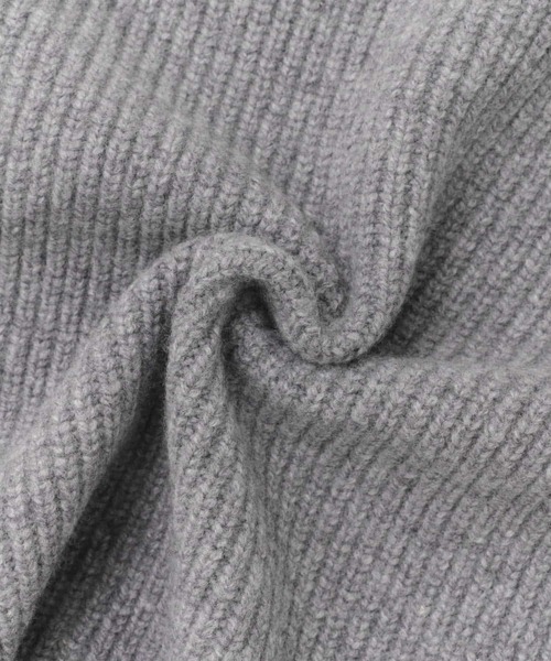 URBAN RESEARCH ROSSO MEN（アーバンリサーチロッソメン）の「ハミルトンラムズウールマフラー（マフラー・メンズ・オフホワイト/ブラック/グレー・FREE）」の8枚目の写真